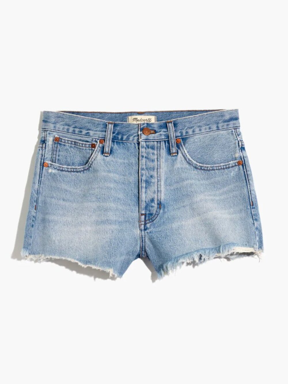 Madewell Relaxed Denim Shorts in Cedarcroft Wash: Rigid Sz 27